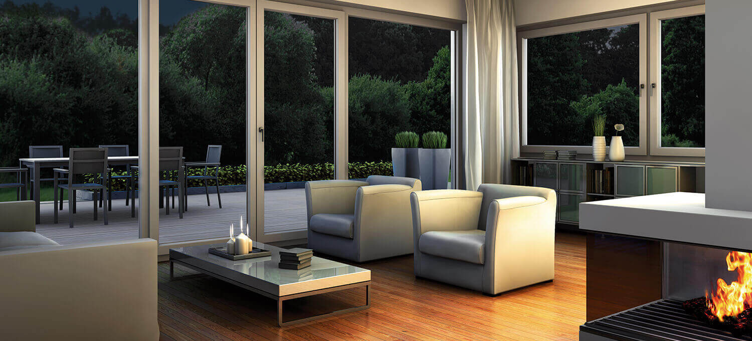 Ventana moderno: Legend en el colores gris
